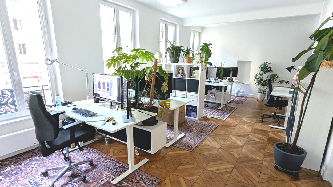Nouveaux bureaux à Paris